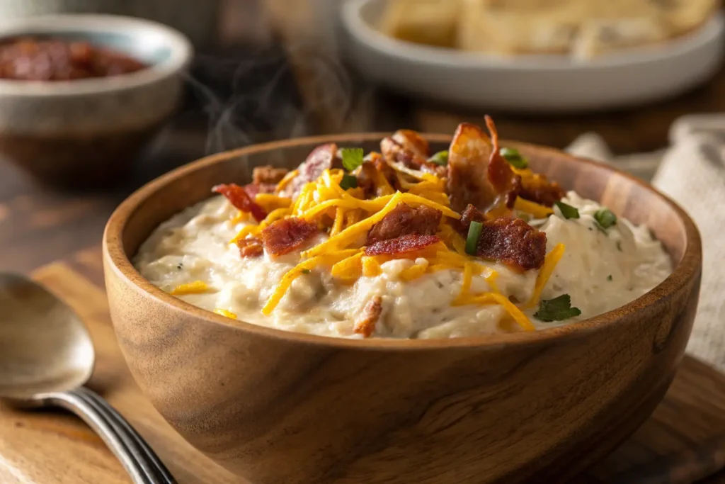Keto Crock Pot Crack Chicken Recipe – creamy, cheesy, and delicious.