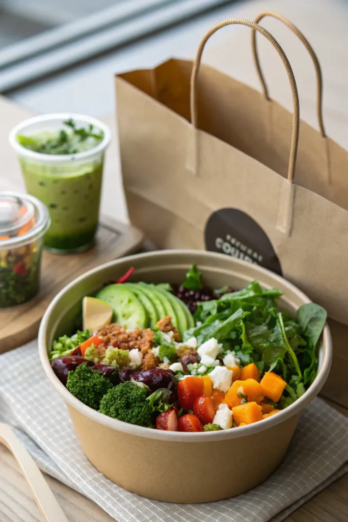 sweetgreen peach and goat cheese salad delivery